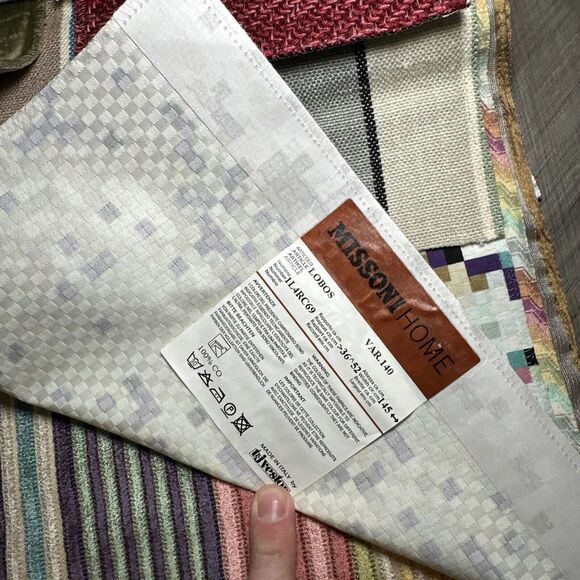 Missoni Home Hanging Fabric Sample - Picture 7 of 13